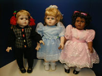 Three 18 Inch Dolls