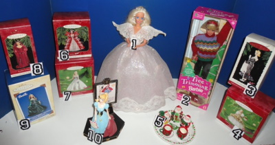 Holiday Barbie Dolls